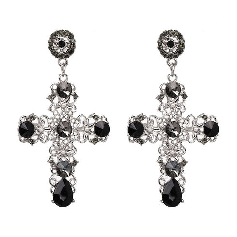 Cross earrings